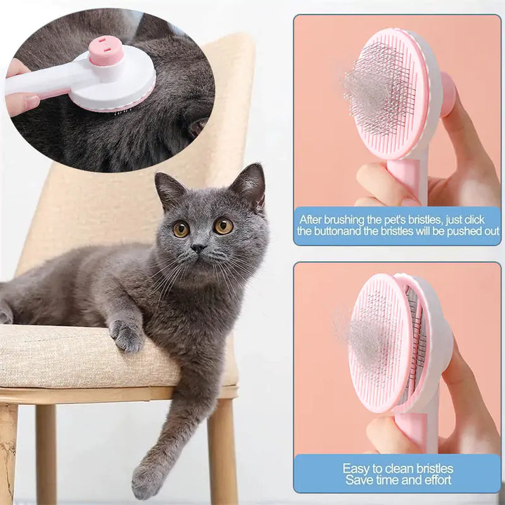 Self Cleaning Pet Brush